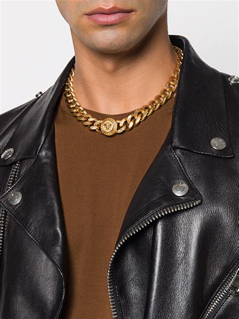 versace men's necklaces